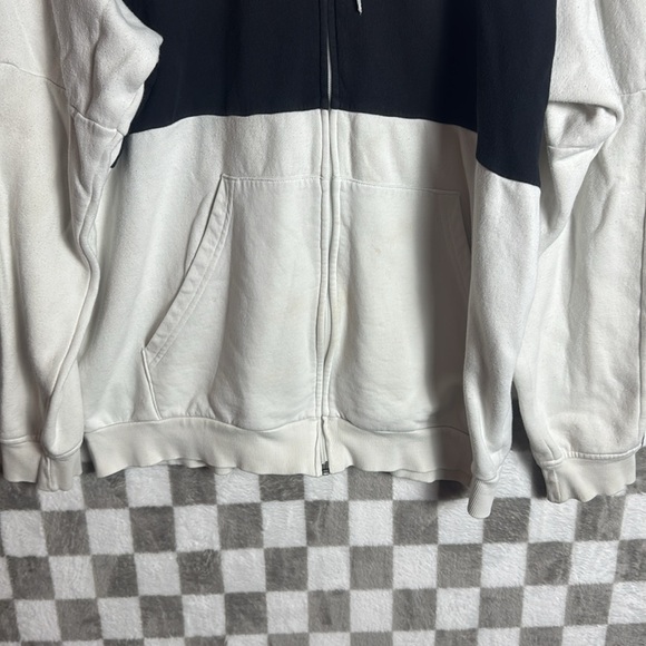 Adidas Men’s White Full zip up Jumper size L/Large - Picture 3 of 16